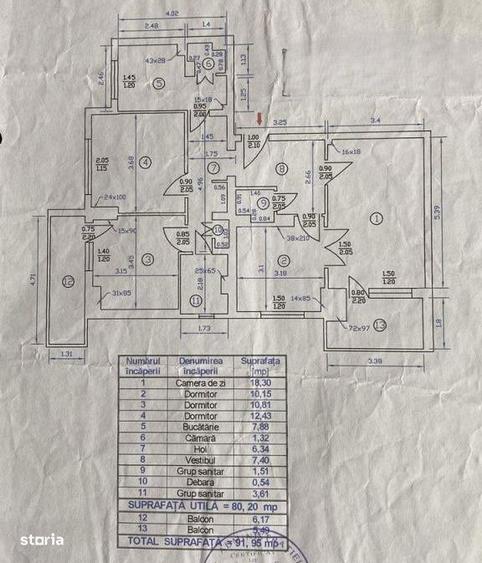 Apartament cu 4 camere decomandat în Pantelimon