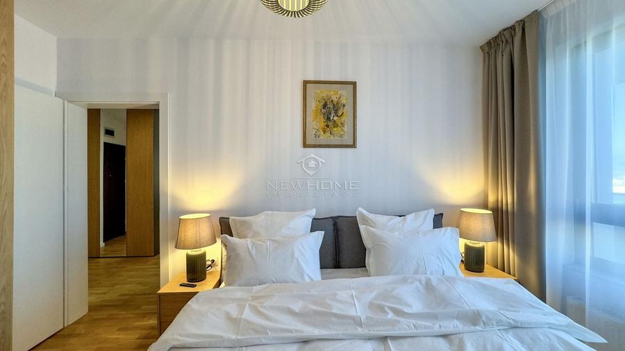 Apartament cu 2 camere semidecomandat, mobilat în Între Lacuri