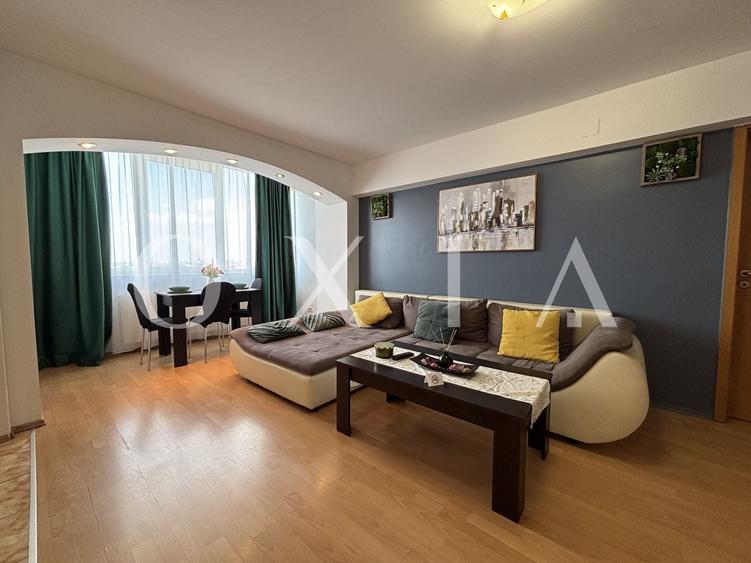 Apartament cu 2 camere semidecomandat, mobilat în Gării