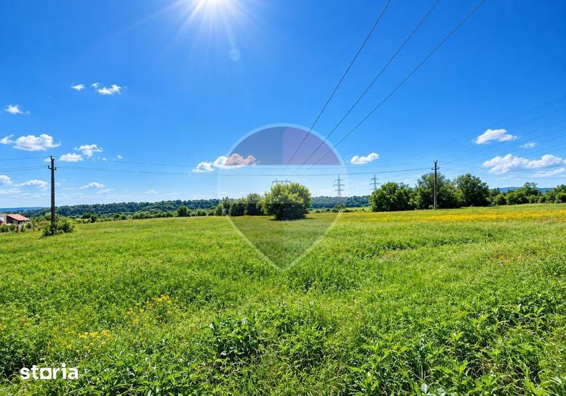 Teren de 8500 mp, în Cașin