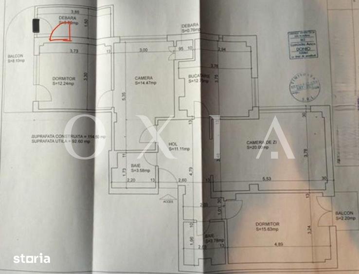 Apartament cu 4 camere decomandat în Girocului