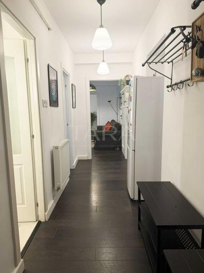 Apartament cu 3 camere, 56 mp, complet mobilat, zonă centrală. - 6