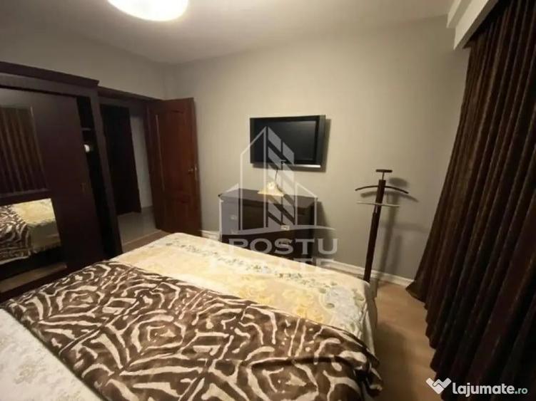 Apartament cu 3 camere semidecomandat în Ultracentral