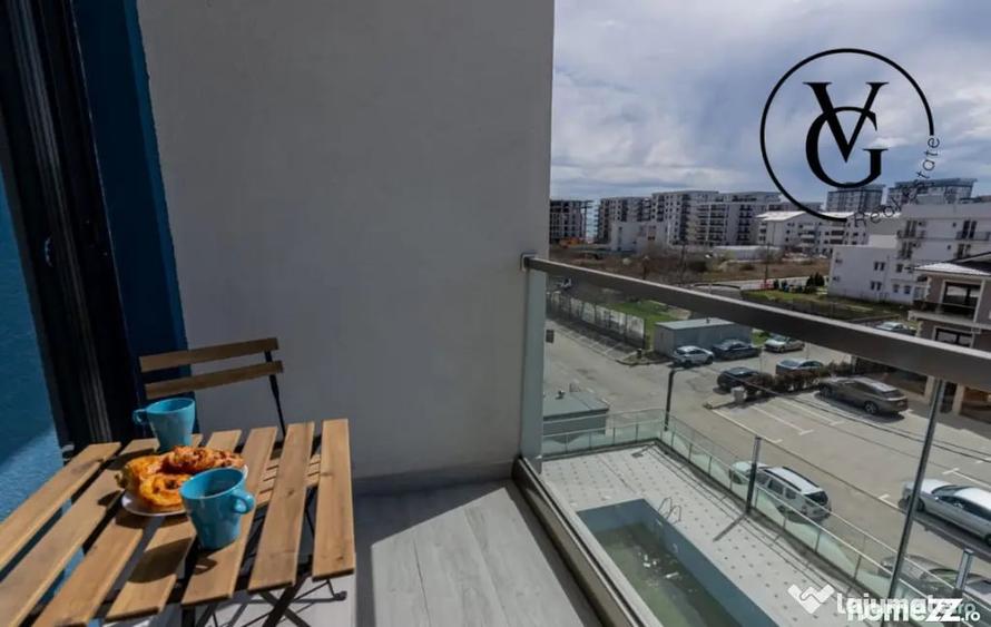Apartament cu 2 camere semidecomandat în Central