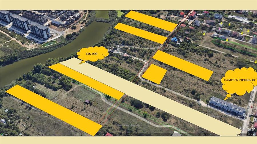Teren Construcții intravilan de 10109 mp, în Pipera