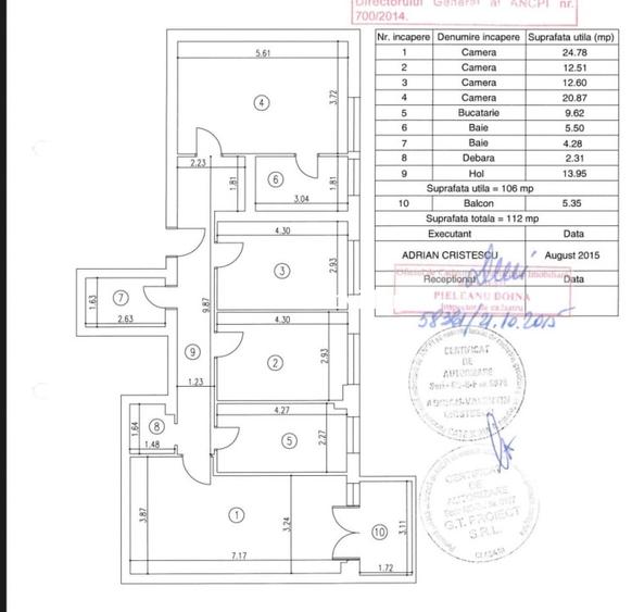 Apartament 4 Camere 2 bai|Aviatiei Promenada Laguna Residence - 9