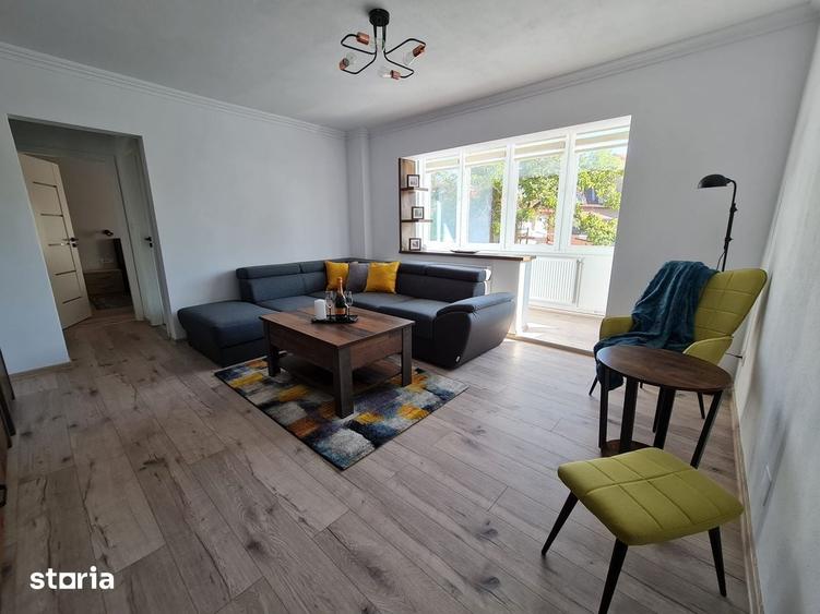 Apartament cu 2 camere semidecomandat în Central