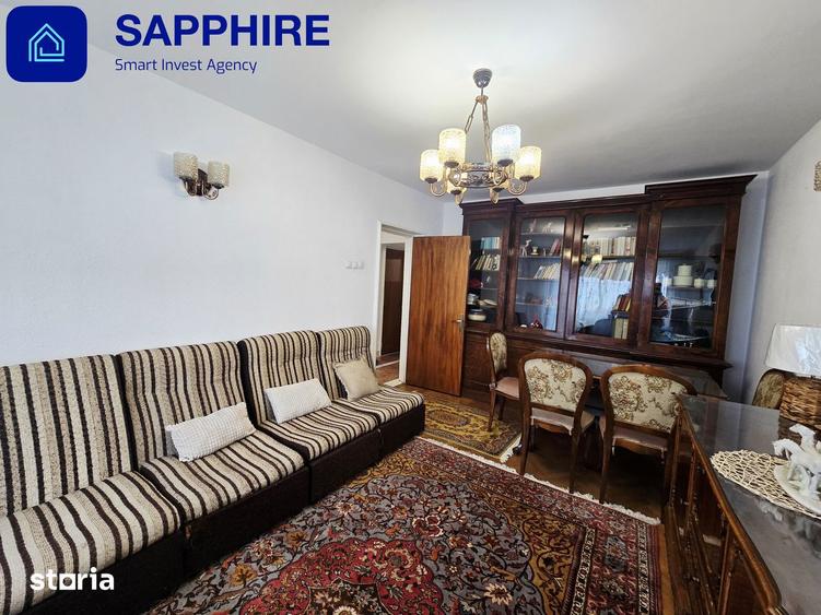 Apartament cu 3 camere decomandat, mobilat în Victoriei