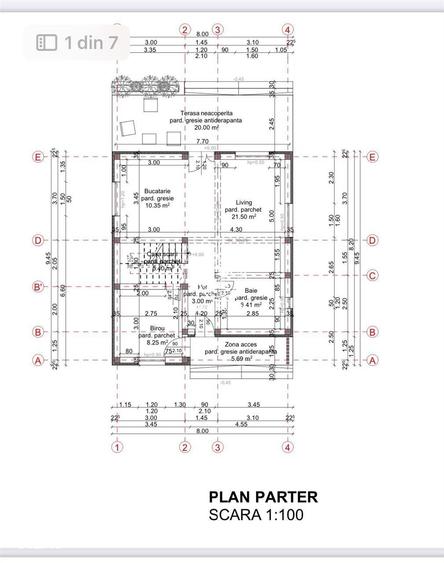 Casă cu 5 camere cu Teren 468 Mp în Popricani