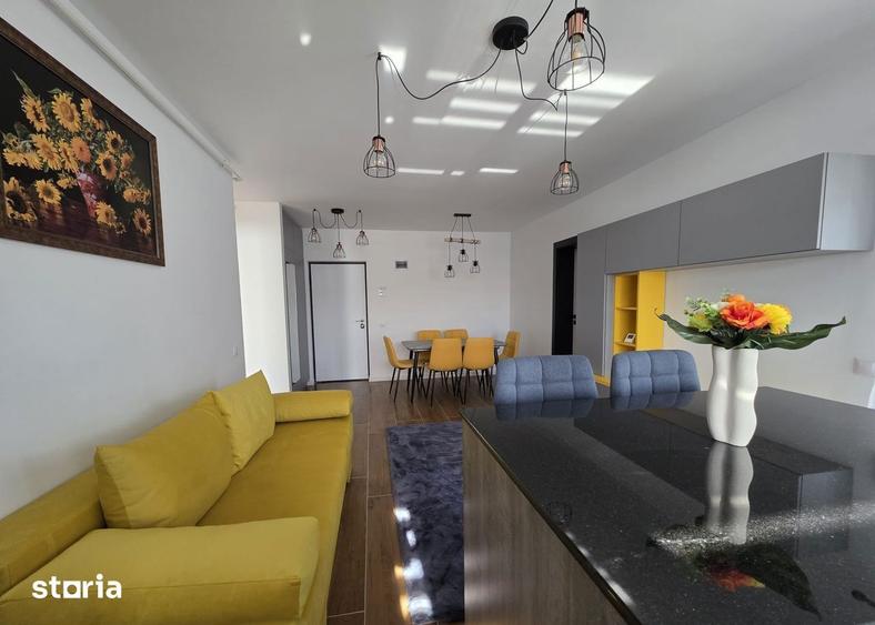 Apartament cu 3 camere, mobilat în Florești