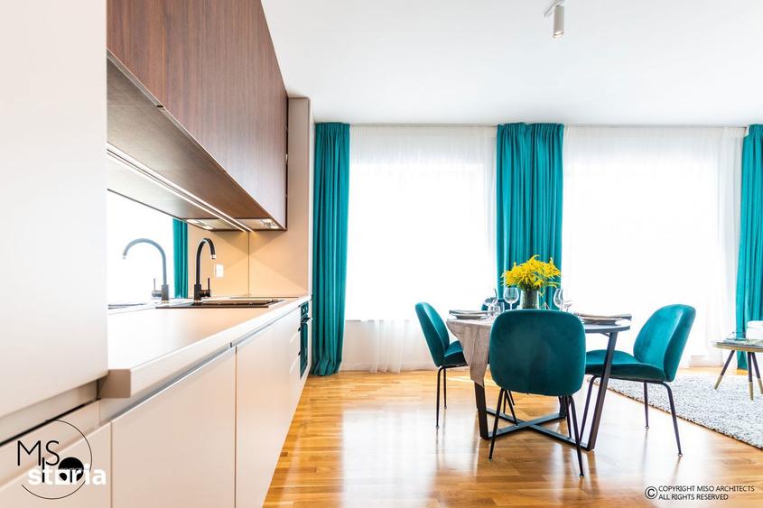 Apartament cu 3 camere, mobilat în Grivița