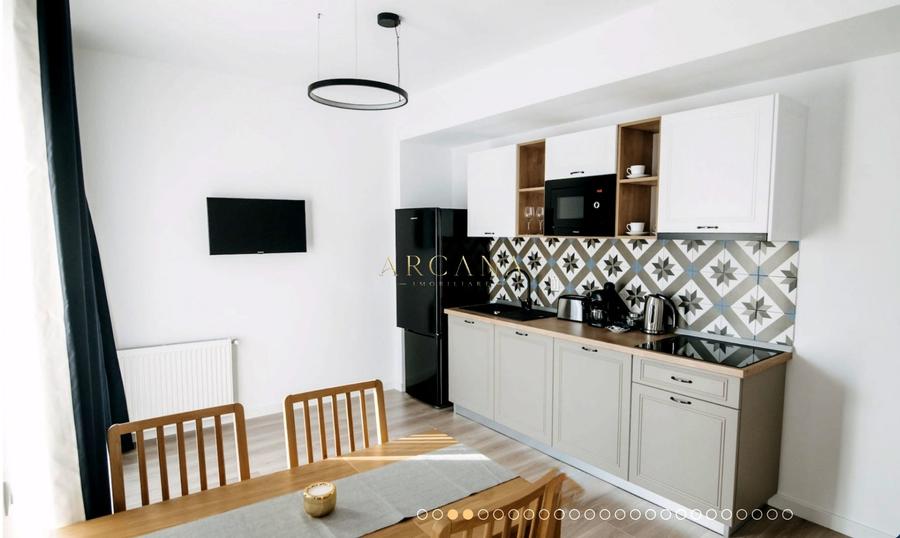 Apartament cu 2 camere semidecomandat, mobilat în Borhanci