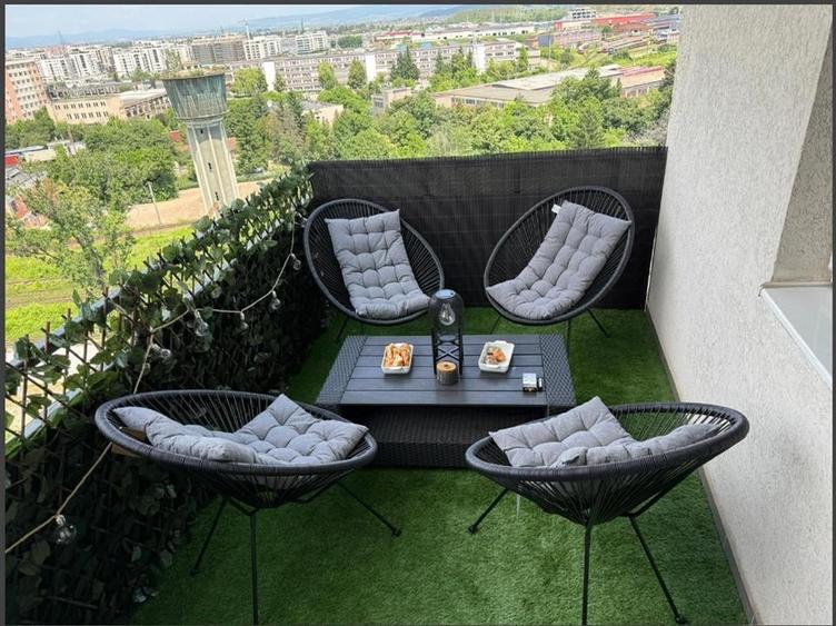 Apartament cu 3 camere decomandat, mobilat în Gării