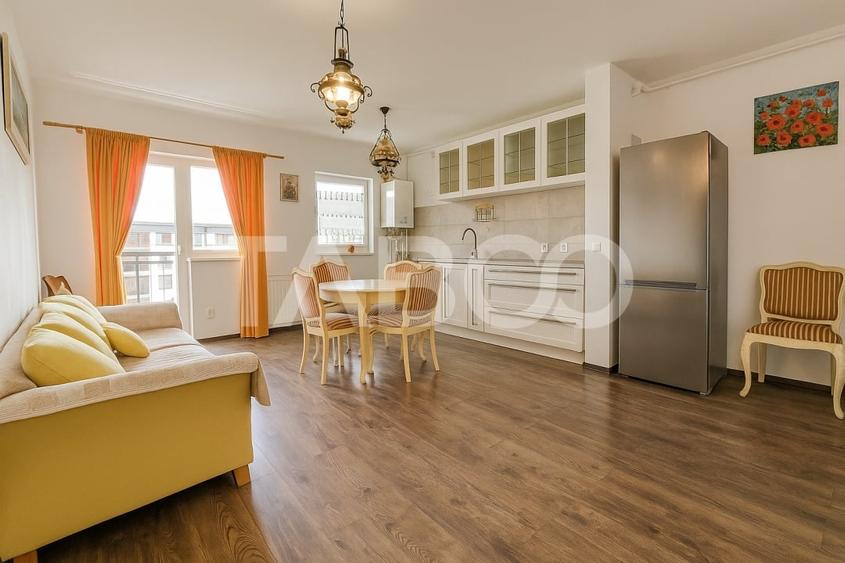 Apartament cu 3 camere decomandat, mobilat în Turnișor
