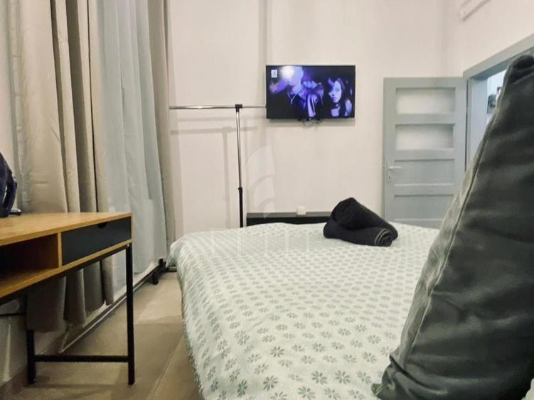 Garsonieră semidecomandată, mobilată în Central
