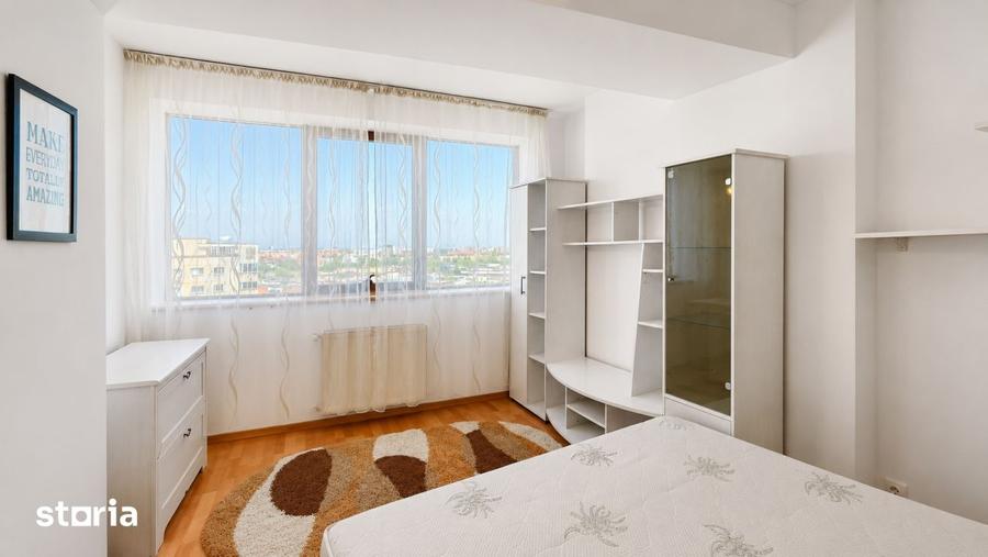 Apartament cu 3 camere decomandat, mobilat în Central