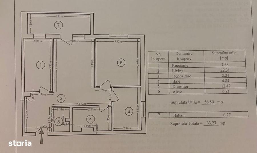 Apartament de 3 camere cu costuri de 2 camere in Adora Urban Village - 13