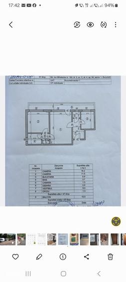 Propietar vand apartament 2 camere Ion Mihalache, metrou 1 Mai - 2