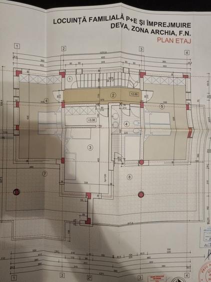 Teren 1050 mp cu casa in constructie - 6