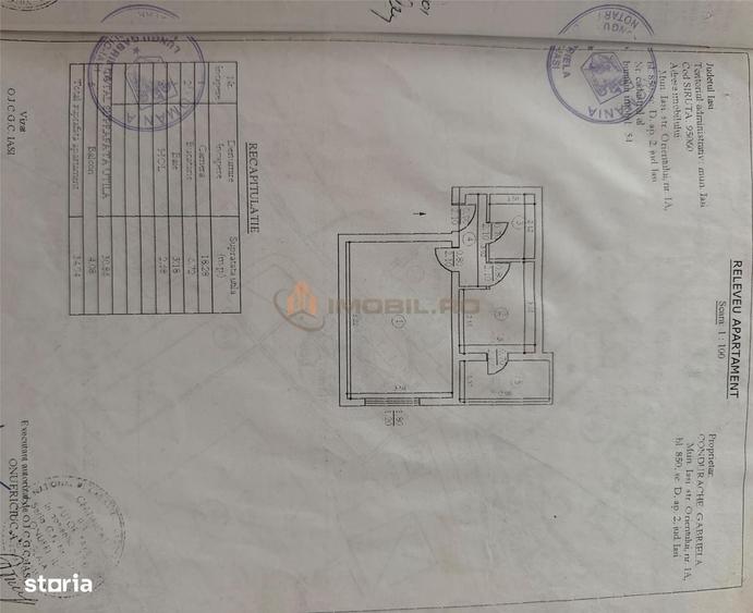 Apartament cu 2 camere decomandat în Nicolina