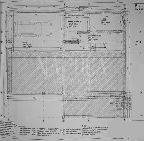 Casă individuală cu 5 camere cu Canalizare în Florești