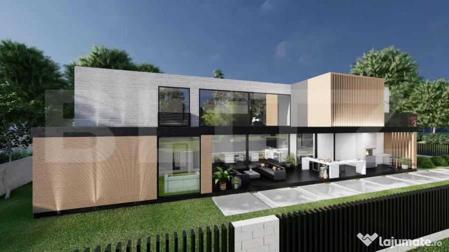 Casă cu 5 camere cu Teren 874 Mp în Central