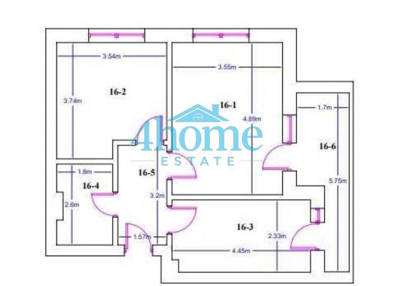 Apartament cu 2 camere, mobilat în Central