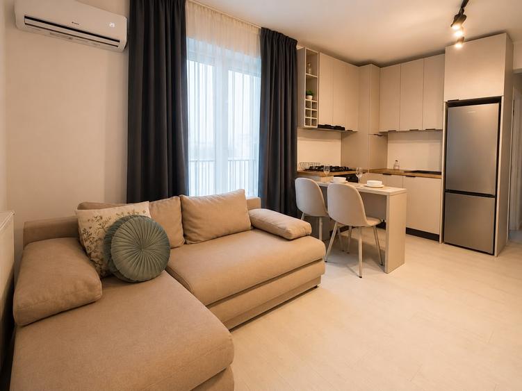Apartament cu 2 camere, mobilat în Otopeni