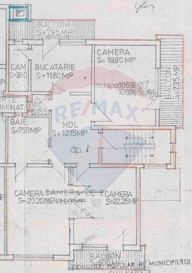 Apartament cu 3 camere decomandat în Grigorescu