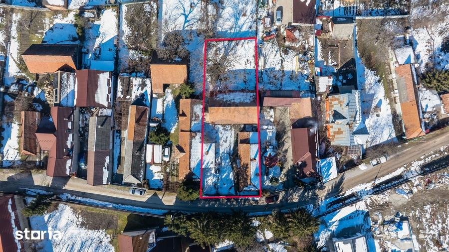 Casă cu 2 camere cu Teren 778 Mp în Tărlungeni