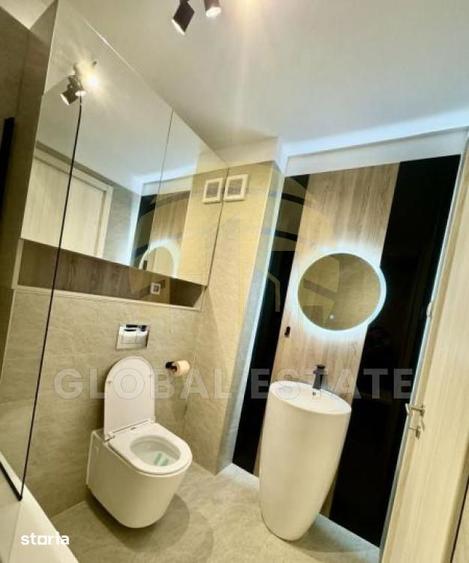 Apartament cu 2 camere decomandat, mobilat în Herăstrău