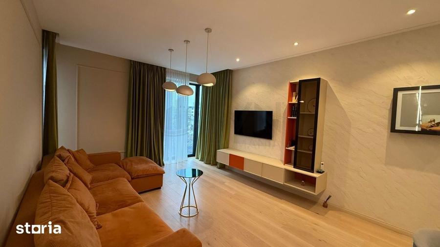 Apartament cu 3 camere, mobilat în Nord