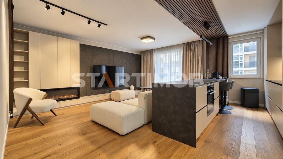 Apartament cu 2 camere decomandat, mobilat în Tractorul