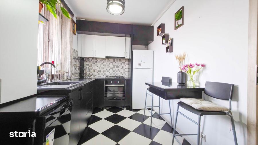 Apartament 2 camere Bragadiru Alunului, mobilat, balcon 19mp, parcare - 13