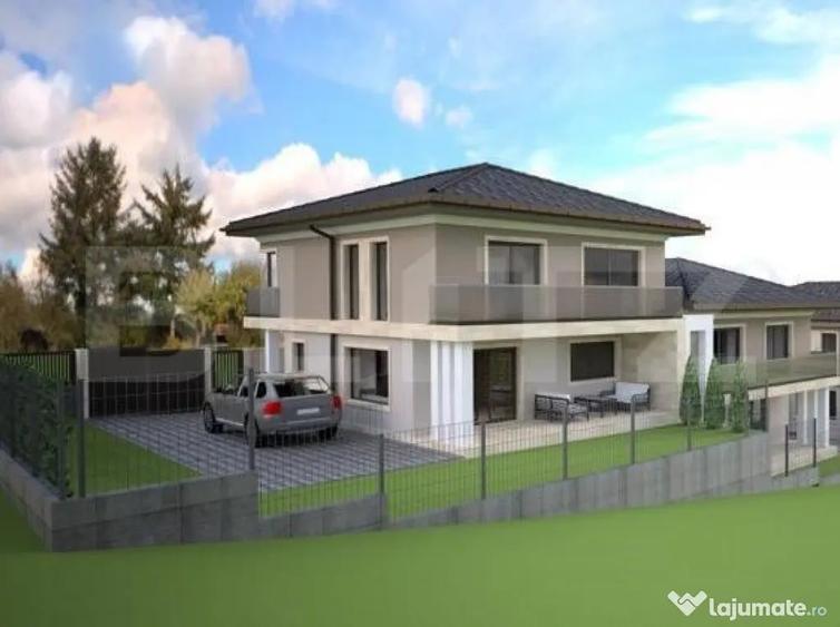 Casă cu 7 camere cu Teren 350 Mp în Luna