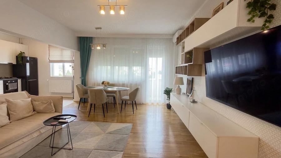 Apartament cu 2 camere, mobilat în Universitate