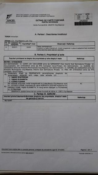 Teren de 8632 mp, în Sopor