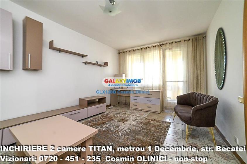 Apartament cu 2 camere decomandat, mobilat în 1 Decembrie 1918