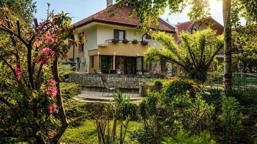 Casă individuală cu 8 camere cu Canalizare în Balotești