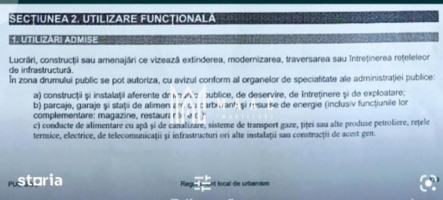Teren de 1834 mp, în Central