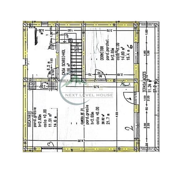 Casă individuală cu 5 camere cu Teren 500 Mp în Sânpetru