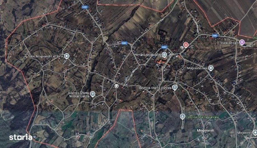 Casă cu 3 camere cu Teren 1481 Mp în Mogoșești