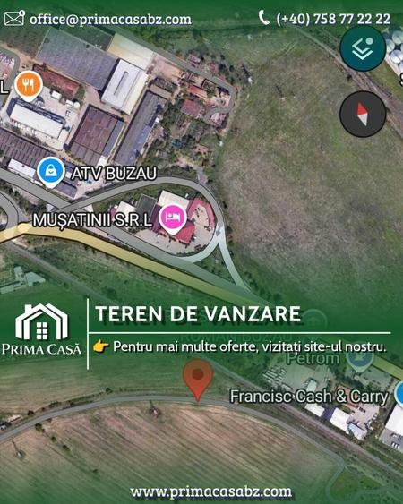 Teren intravilan de 38000 mp, în Exterior Vest