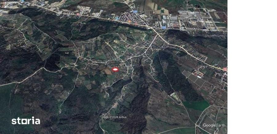 teren de vanzare tomesti intravilan utilitati 3000 mp 35 euro/mp - 3