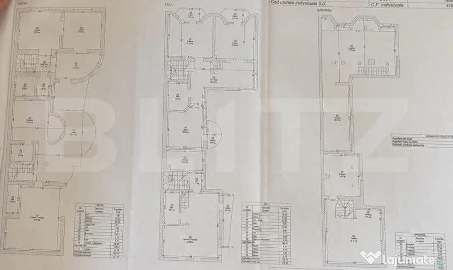 Casă cu 7 camere cu Teren 985 Mp în Central