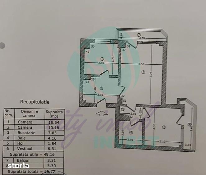 Vand apartament 2 camere metrou obor in fata blocului - 8