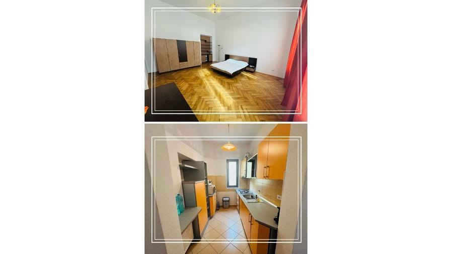 Apartament cu 4 camere decomandat, mobilat în Central