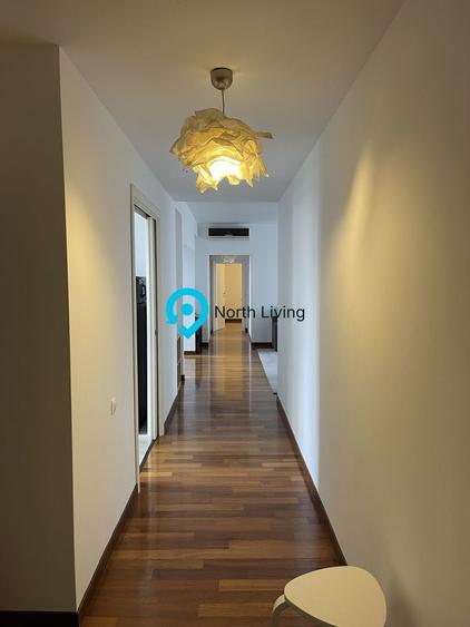 Apartament cu 5 camere decomandat, mobilat în Herăstrău
