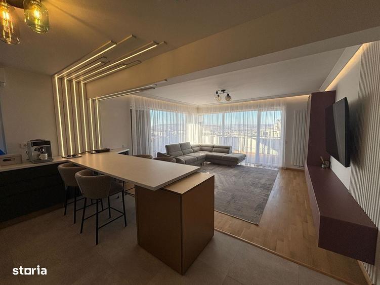 Apartament cu 4 camere decomandat, mobilat în Bună Ziua