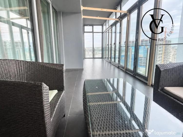 Apartament cu 2 camere semidecomandat în Faleza Nord